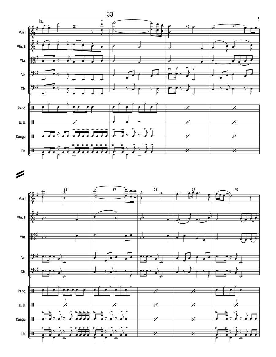 Chrono Cross Tokino Kizuato String Orchestra scores gallery preview page 6