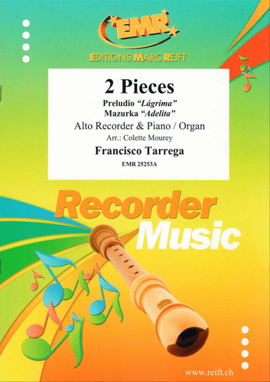 2 Pieces Alto Recorder scores gallery preview page 1