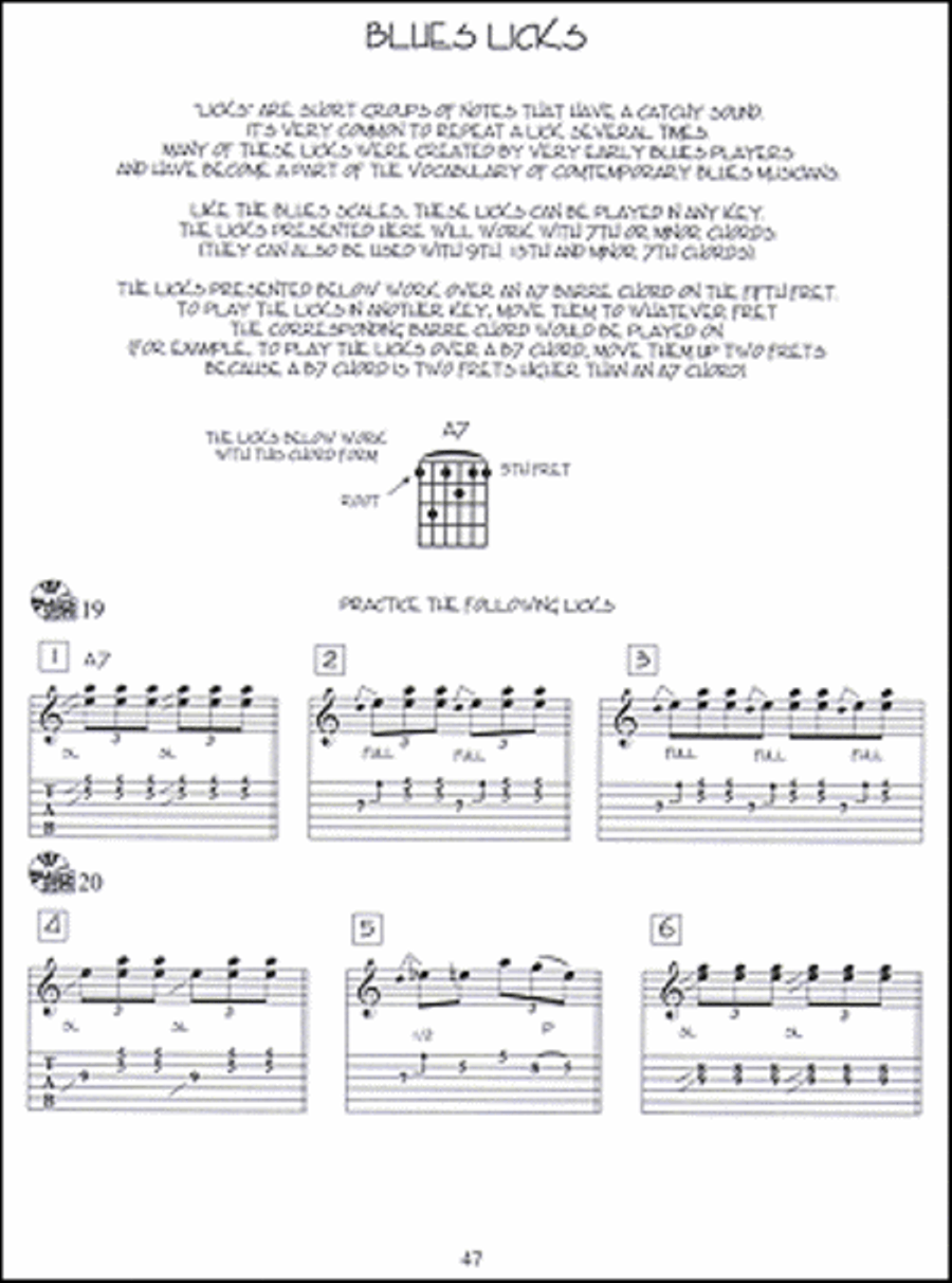 Guitar Journals - Blues Electric Guitar scores gallery preview page 3