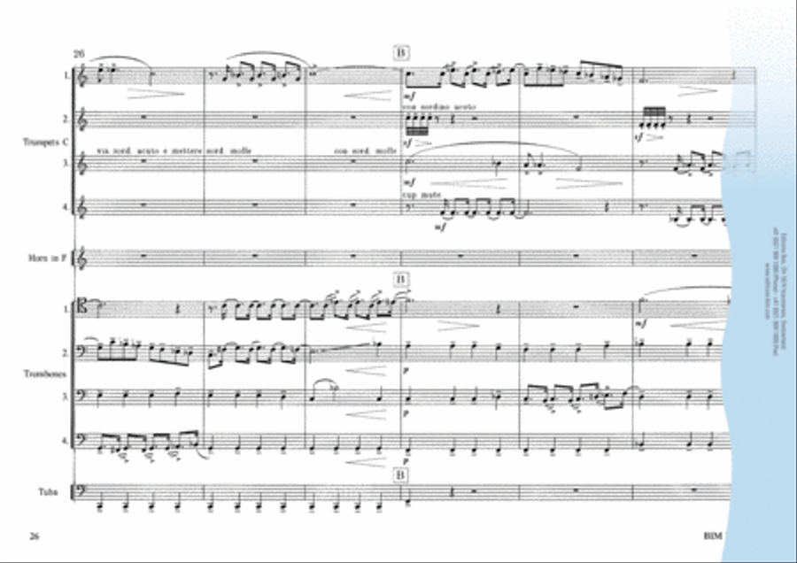 Brass Symphony Horn scores gallery preview page 12