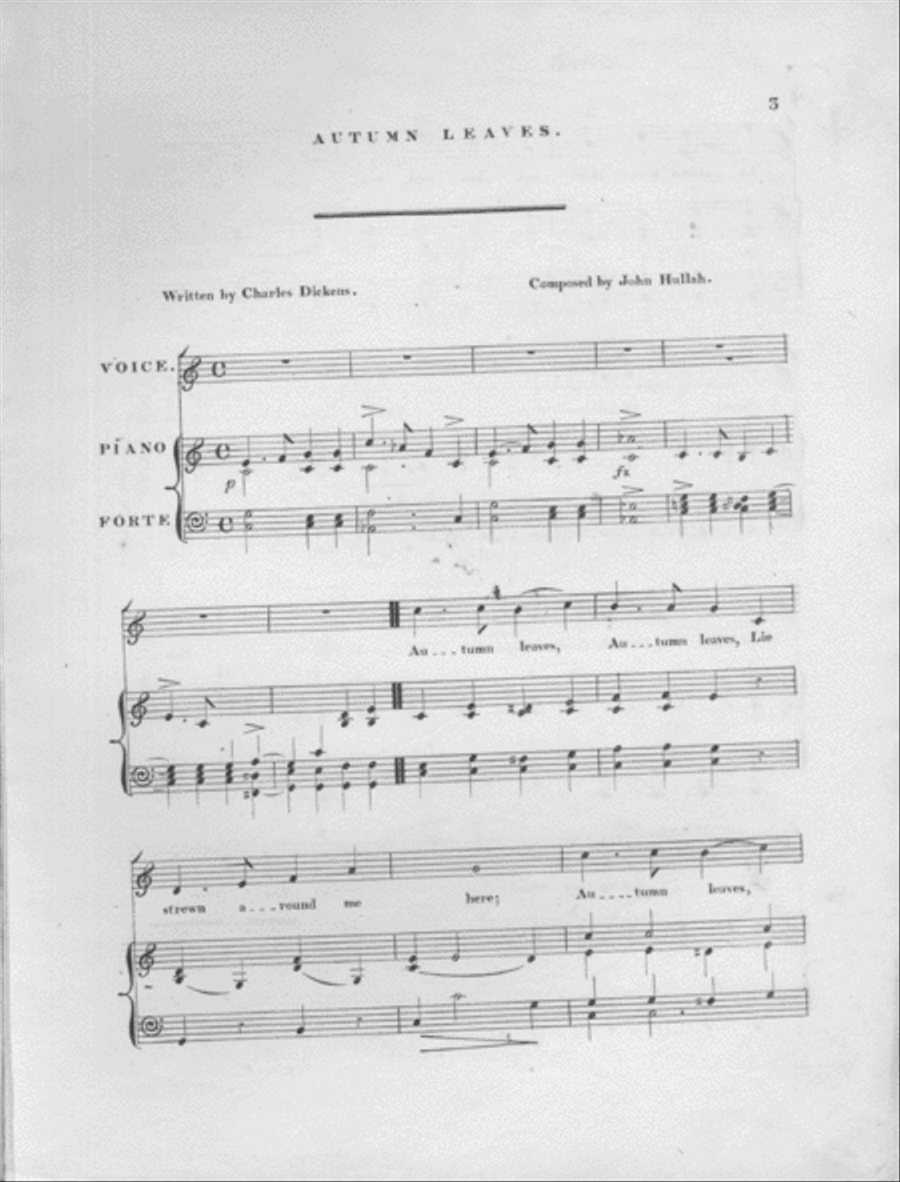 Autumn Leaves. Ballad Voice scores gallery preview page 2