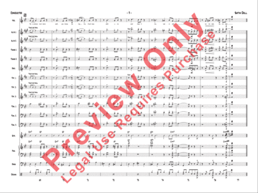 Satin Doll (score only) Satin Doll (score only) Jazz Ensemble scores gallery preview page 12