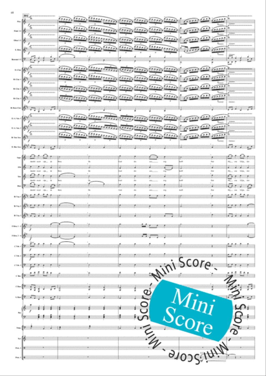 Songs of Liberation Concert Band scores gallery preview page 52