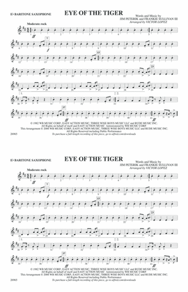 Eye of the Tiger: E-flat Baritone Saxophone