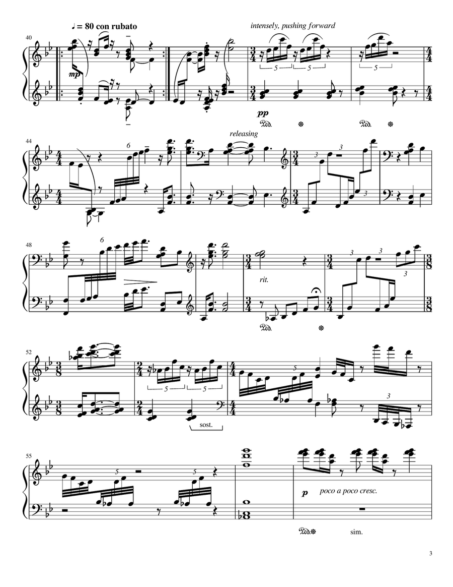 Atrophy Atrophy Piano Solo scores gallery preview page 4