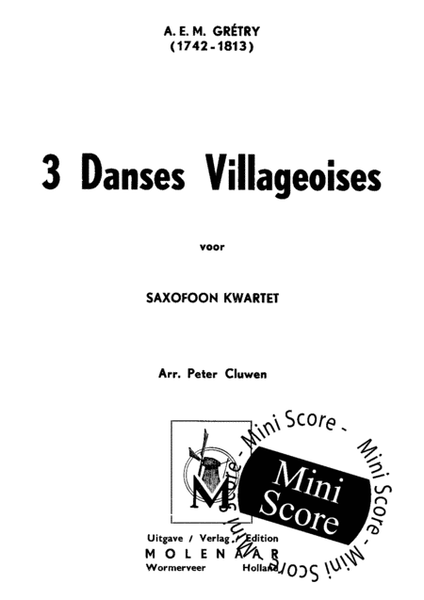 3 Dances Villageoises