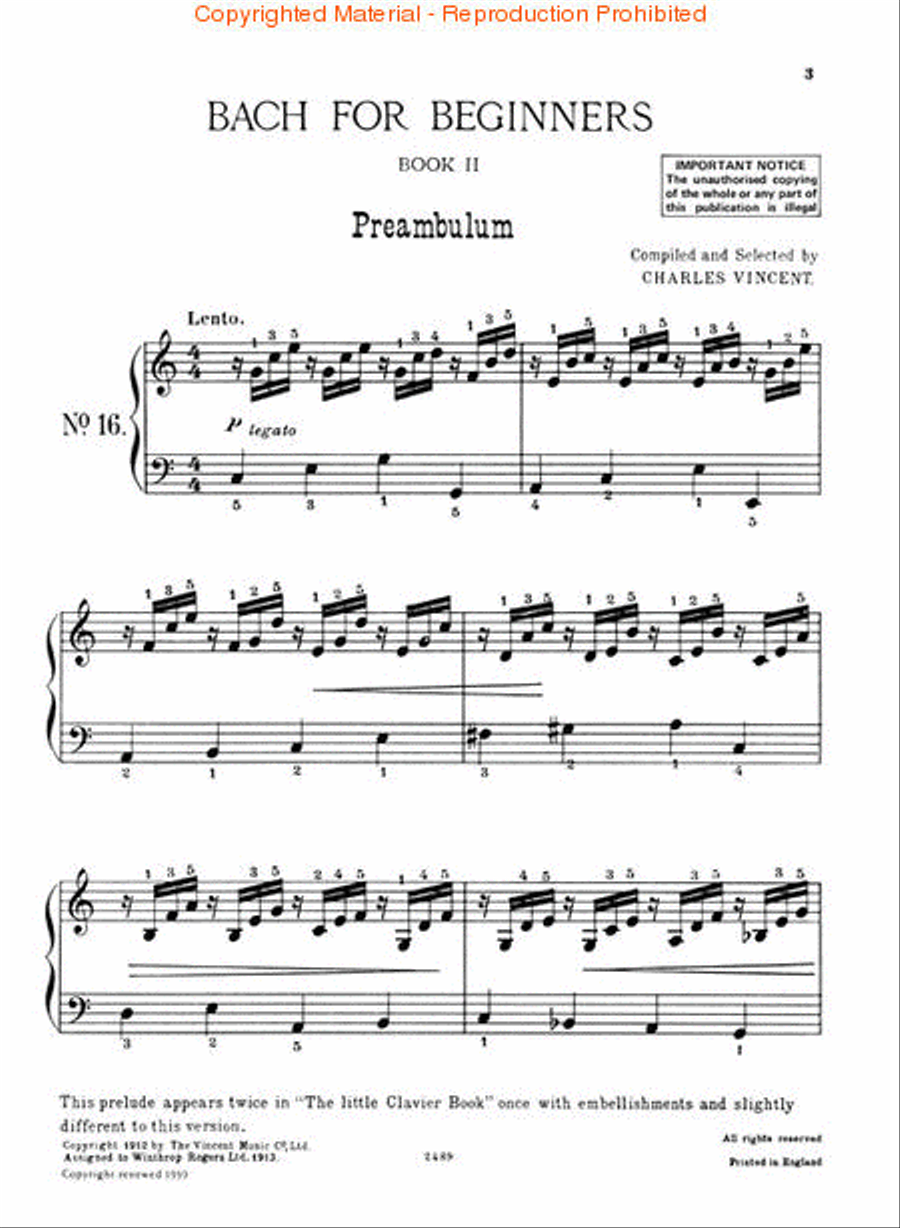Bach for Beginners Piano Solo scores gallery preview page 2