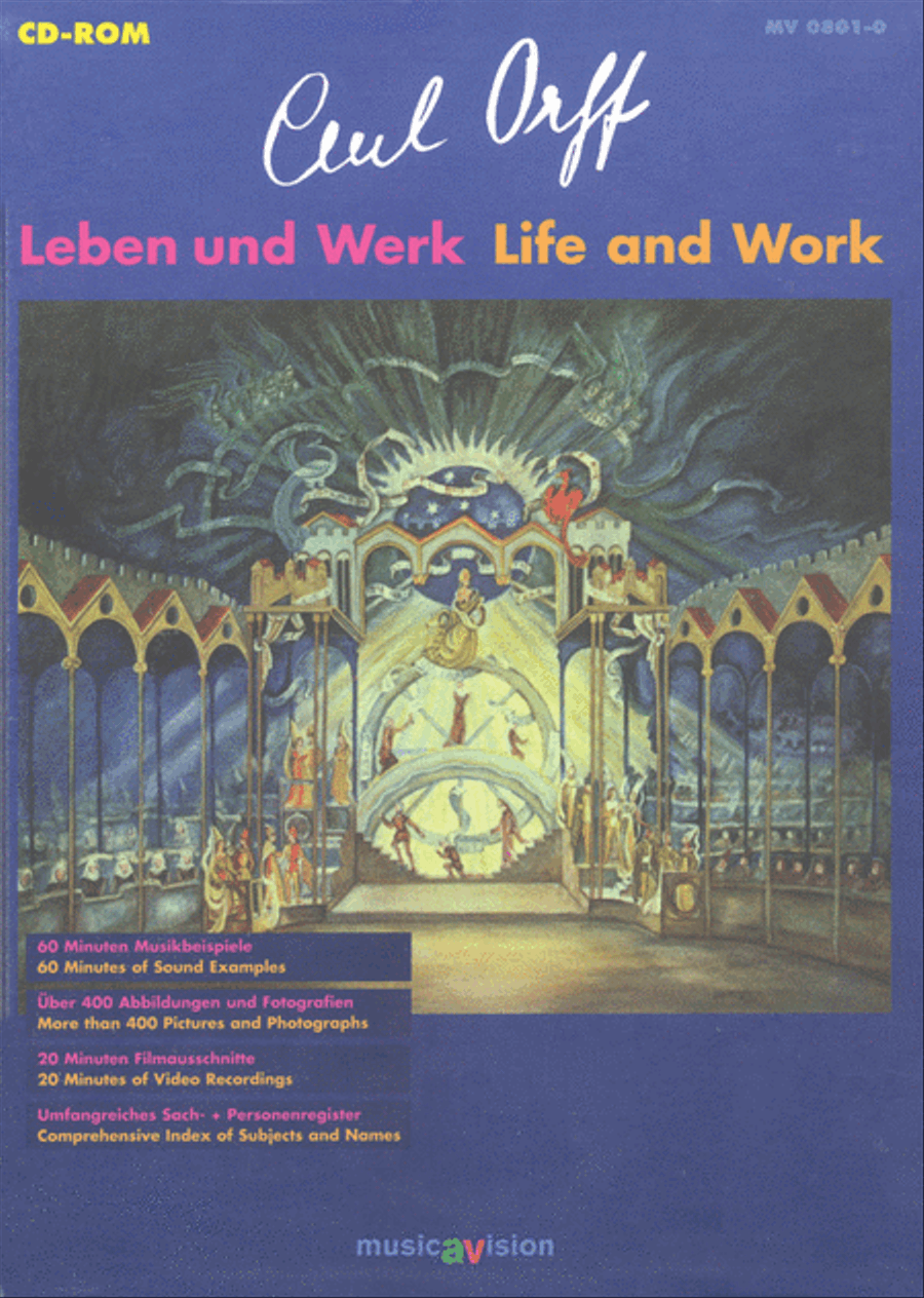 Carl Orff: Life and Work Carl Orff: Life and Work Score scores gallery preview page 1