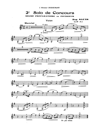 Book cover for Wieniawski: Deux Solos de Concours, Op. 130 (Urtext)
