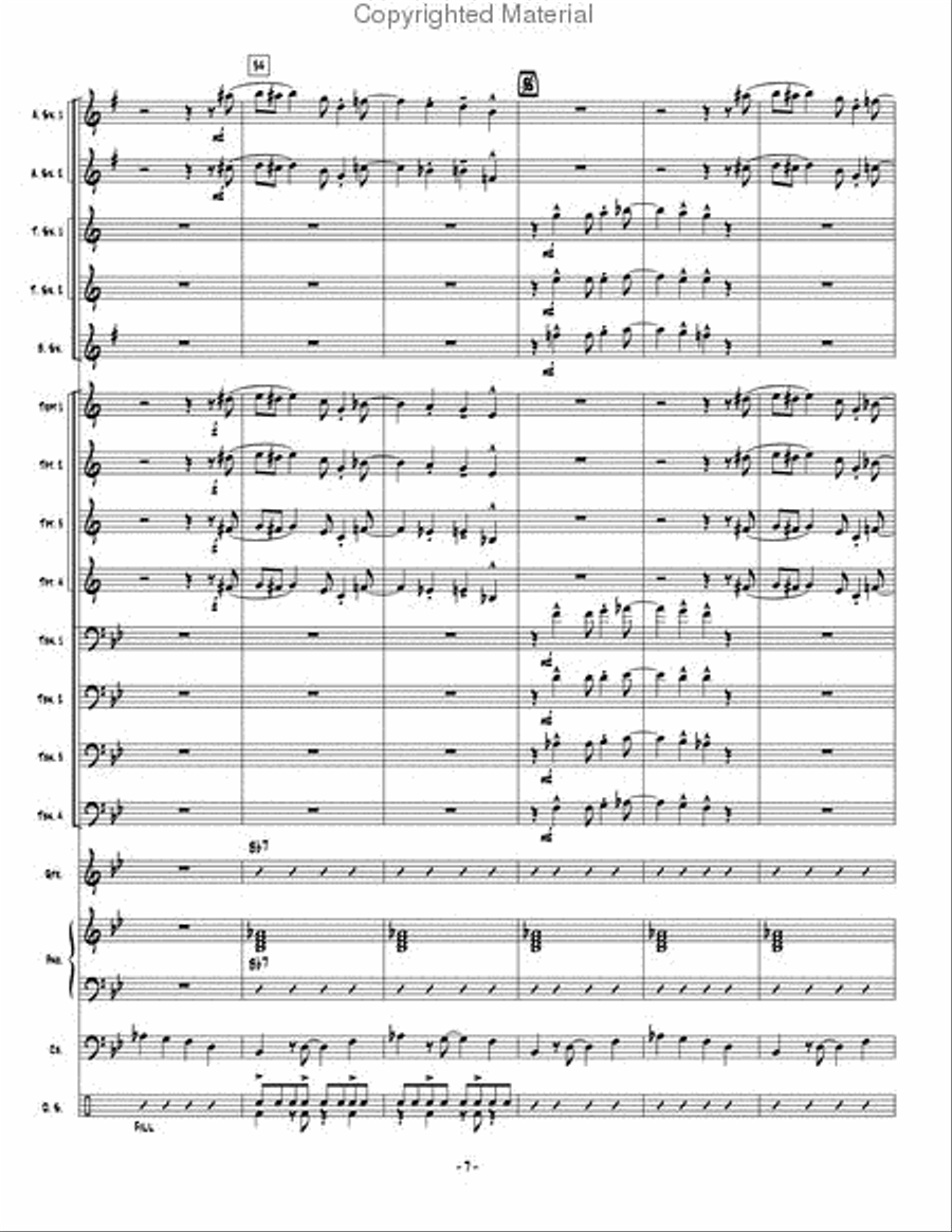 Eggs St. Jack Jazz Ensemble scores gallery preview page 8