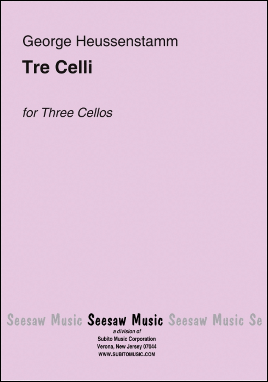 Tre Celli Score scores gallery preview page 1