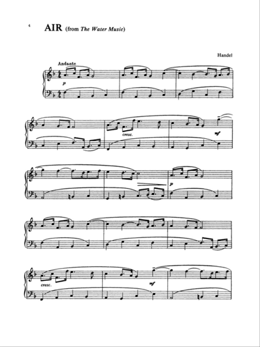 100 Easy Classics for Piano Piano Solo scores gallery preview page 2