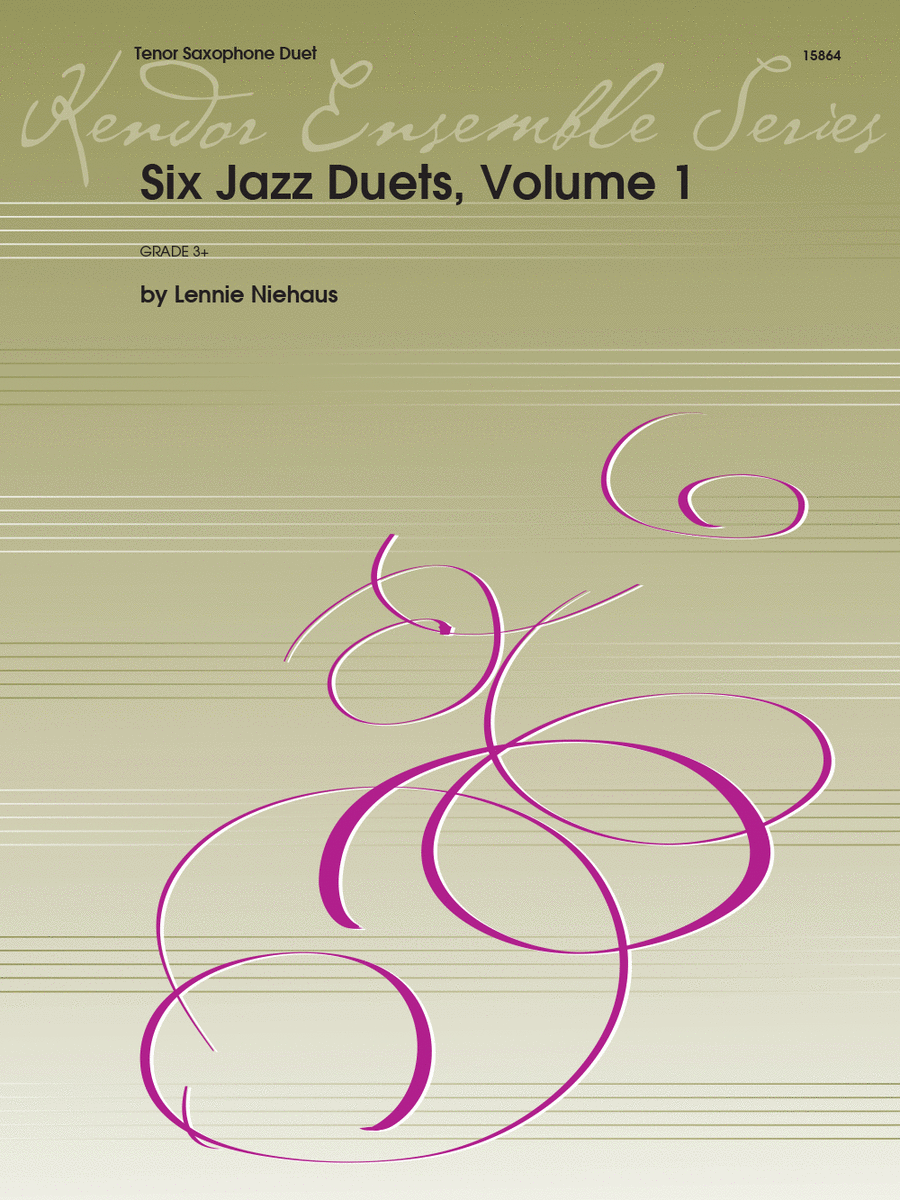 Six Jazz Duets, Volume 1 Woodwind Duet scores gallery preview page 1