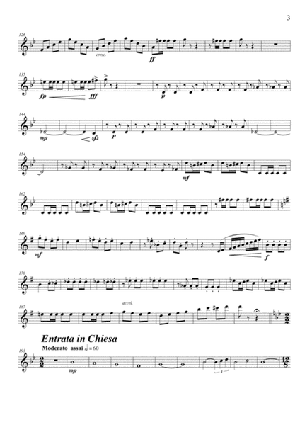 cavalleria Rusticana per Quintetto di fiati - Clarinet in A