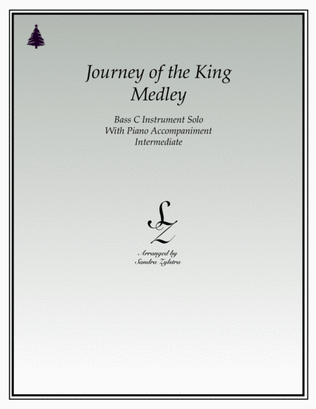 Book cover for Journey of The King Medley (bass C instrument solo)