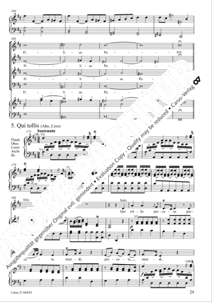 Messa per il Santissimo Natale 4-Part scores gallery preview page 30