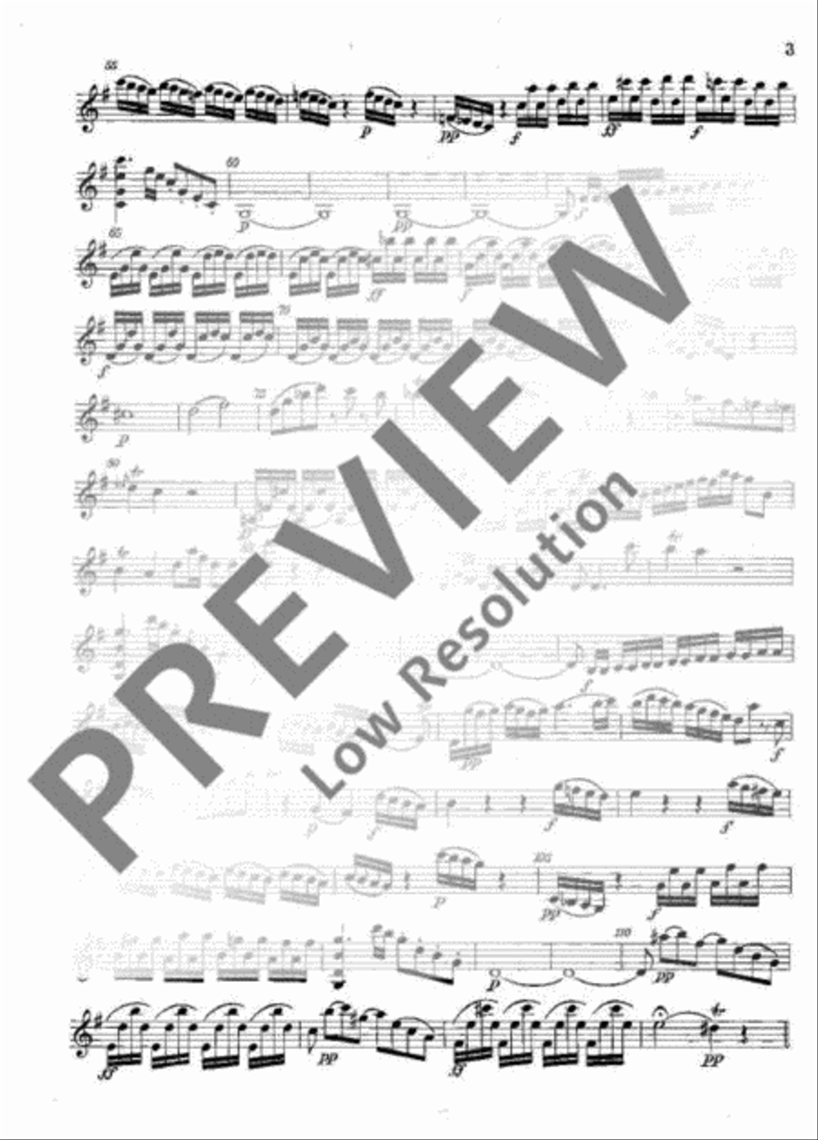 Symphony G major Violin scores gallery preview page 3
