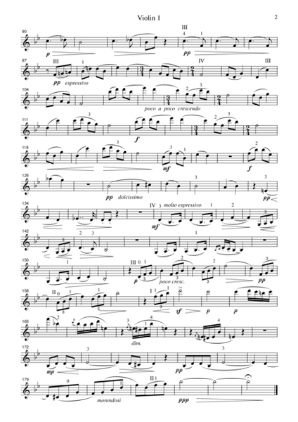 Tchaikowsky Andante Cantabile (String Quartet No.1, 2nd mvt.)
