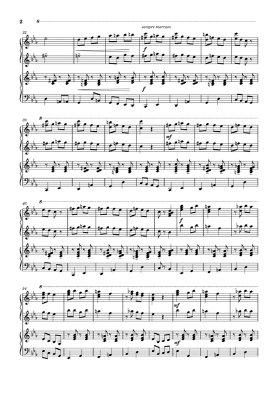 Little Balkan Polka Little Balkan Polka 1 Piano, 4-Hands scores gallery preview page 2