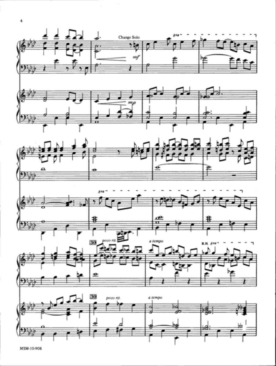 Ragtime Organ scores gallery preview page 3
