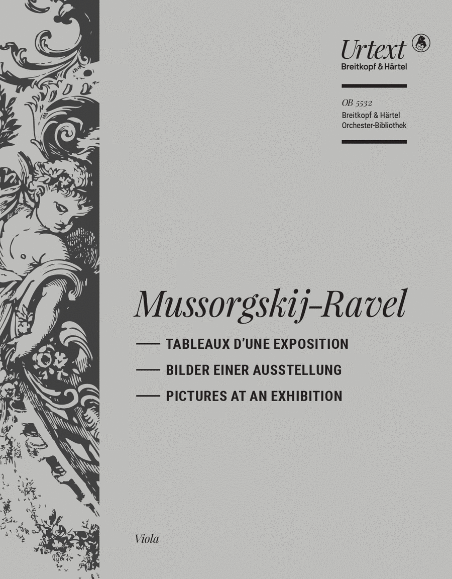 Tableaux d’une exposition Orchestra scores gallery preview page 1