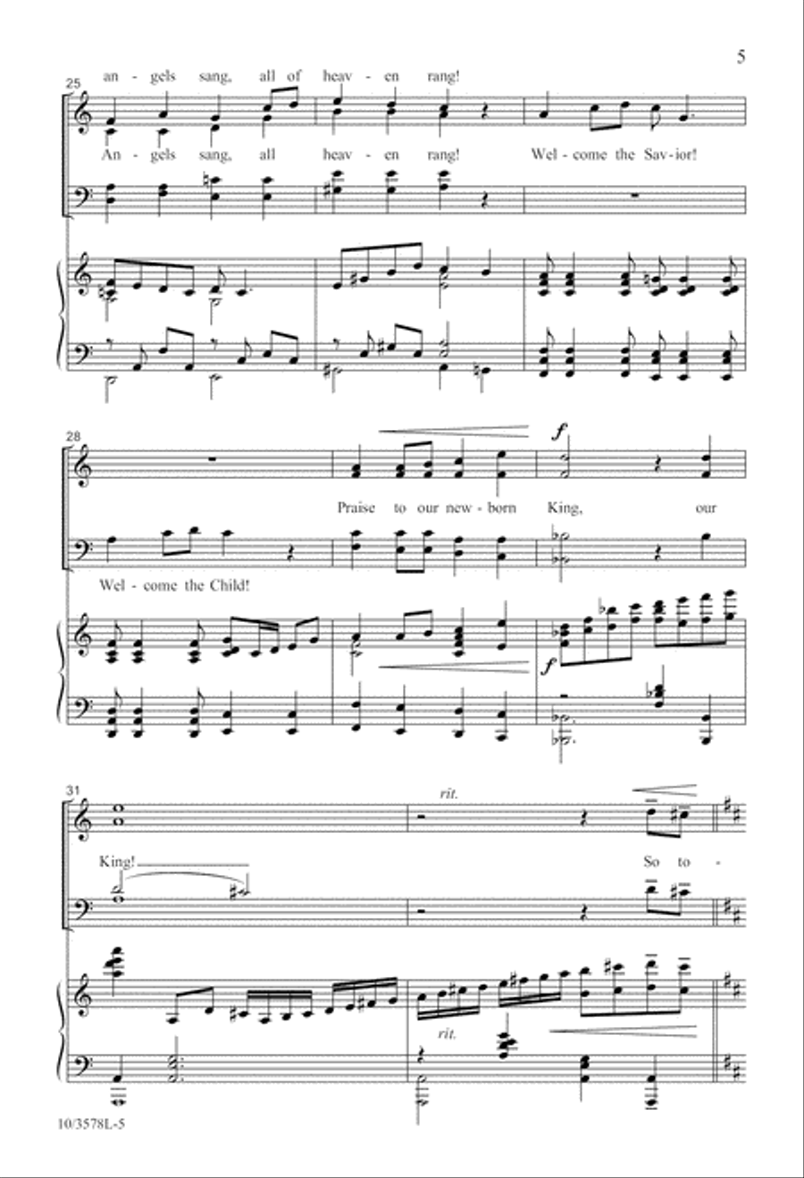 On This Quiet Night On This Quiet Night 4-Part scores gallery preview page 5