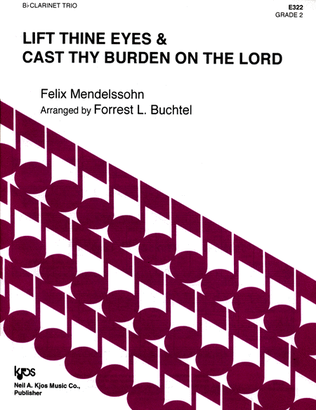 Book cover for Lift Thine Eyes and Cast Thy Burden