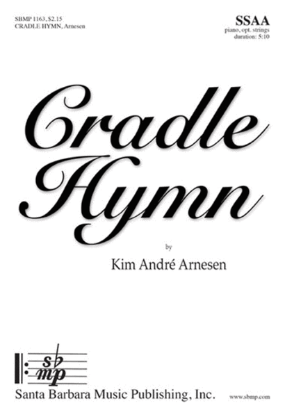 Cradle Hymn - SSAA Octavo image number null