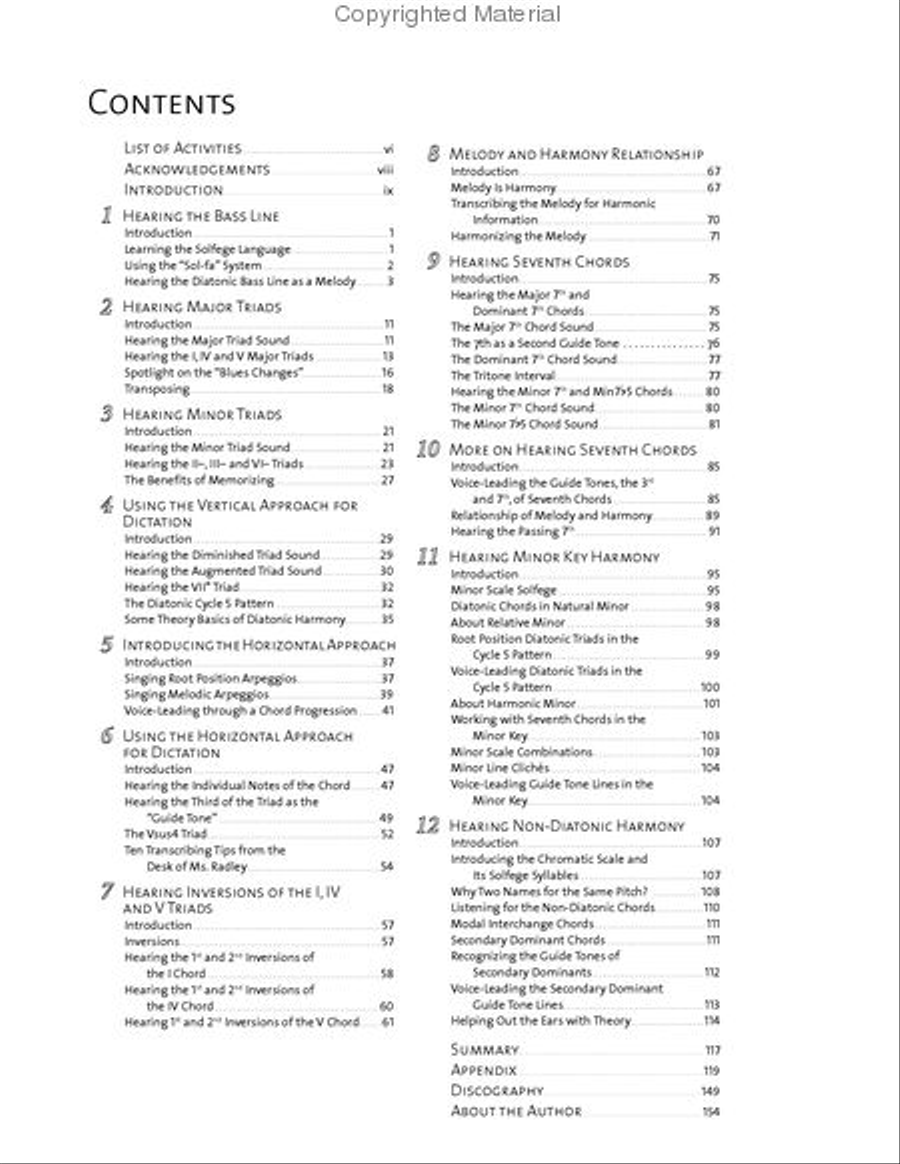 Real Easy Ear Training Book Piano scores gallery preview page 2