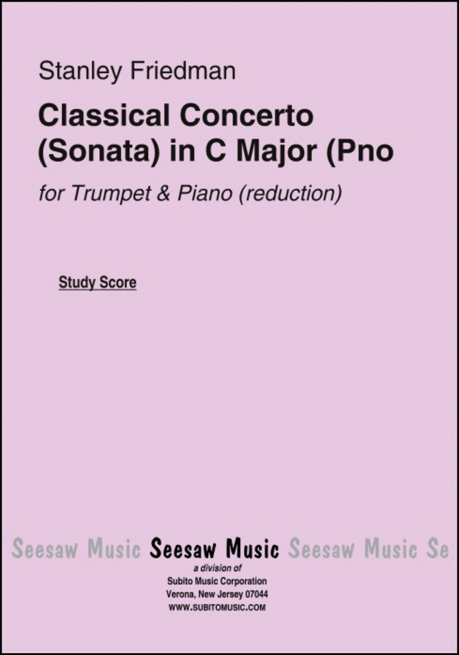 Classical Concerto (Sonata) in C Major