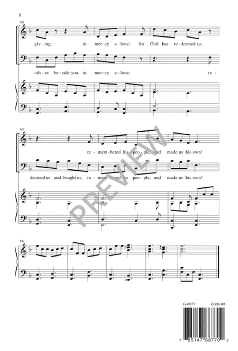 The Heavens Are Singing The Heavens Are Singing 2-Part scores gallery preview page 9