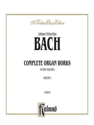 Book cover for Complete Organ Works, Volume 1