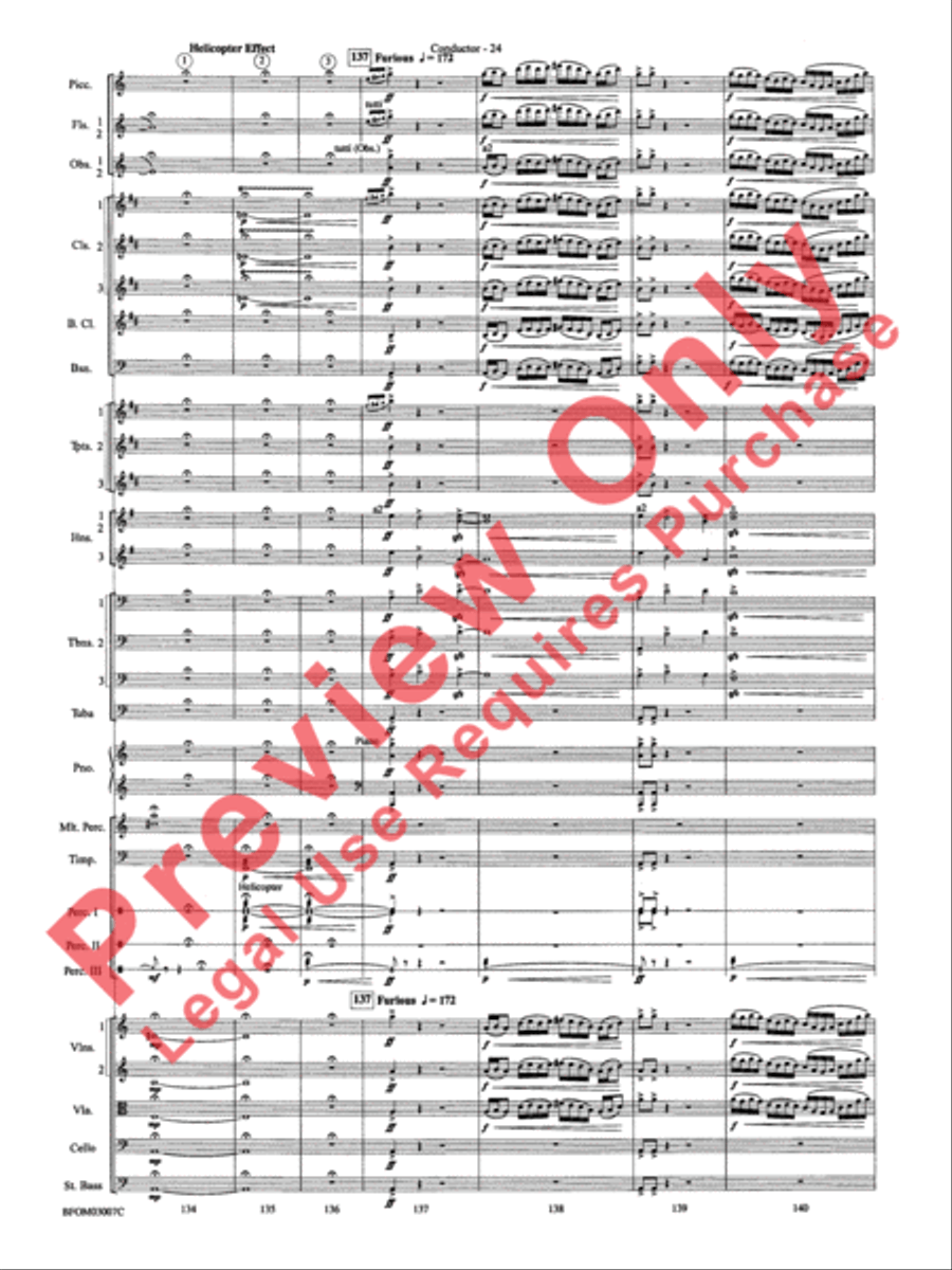 Inchon Full Orchestra scores gallery preview page 29