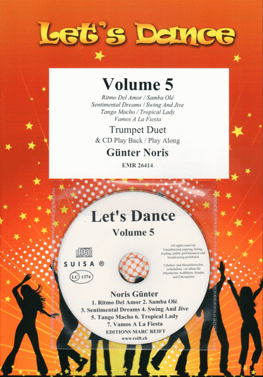 Let's Dance Volume 5 Trumpet Duet scores gallery preview page 1
