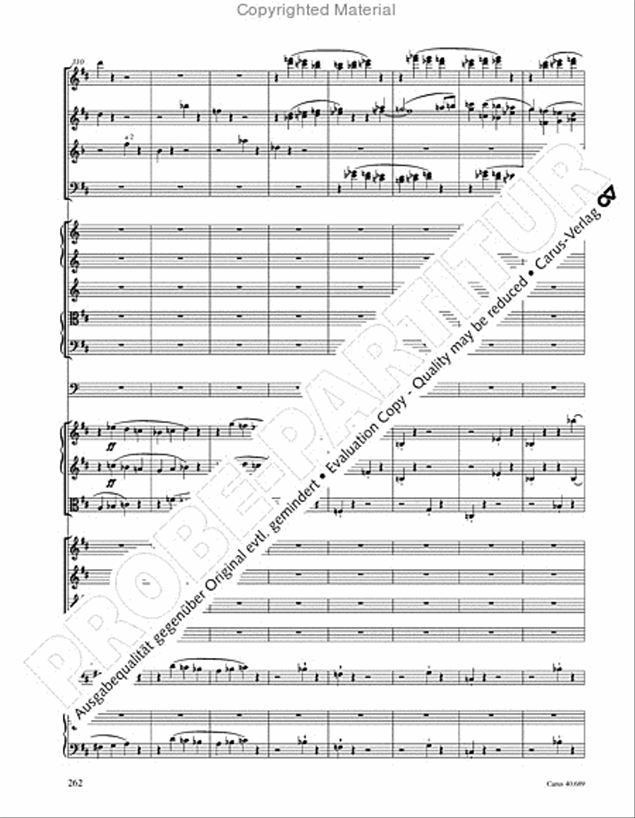 Missa solemnis Missa solemnis 4-Part scores gallery preview page 278