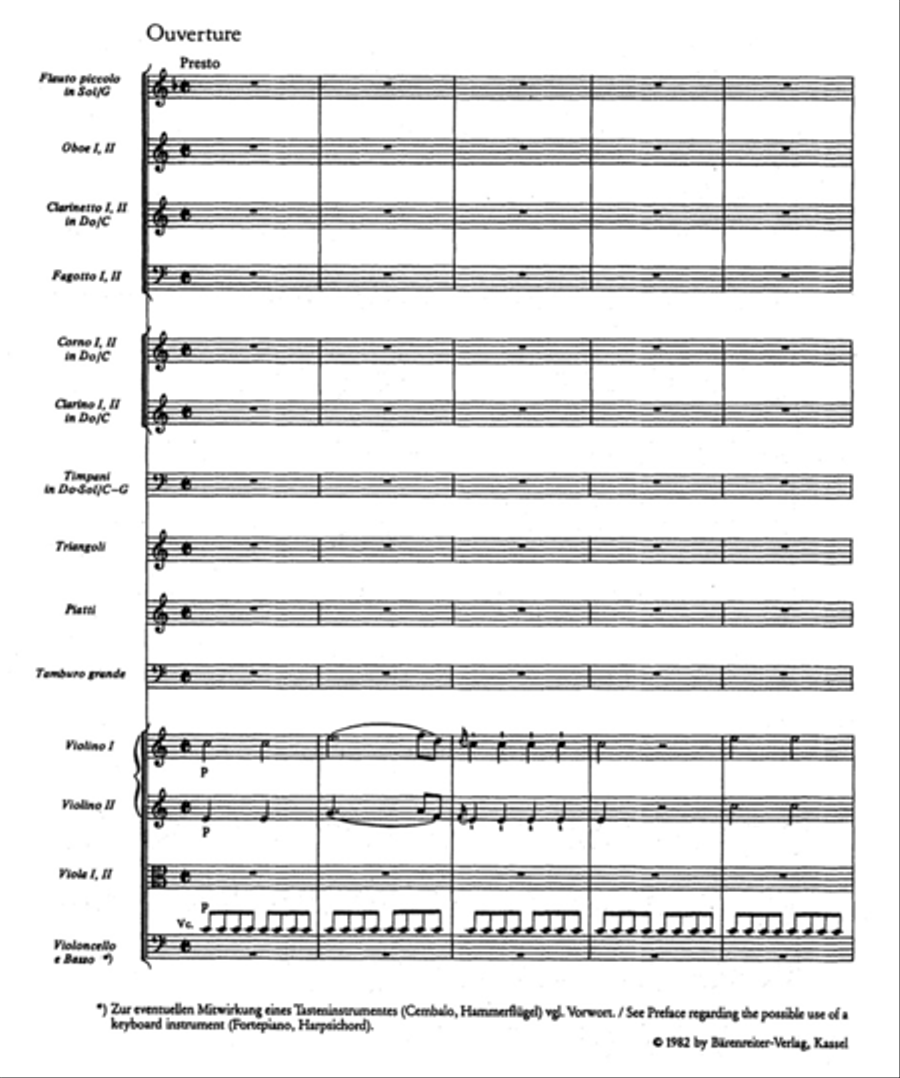 Die Entfuhrung aus dem Serail KV 384 4-Part scores gallery preview page 2