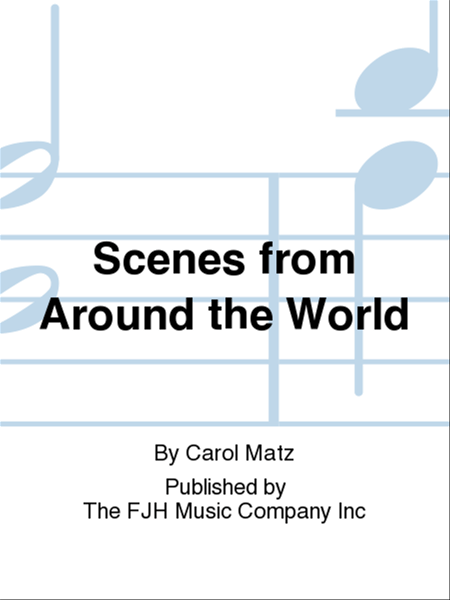 Scenes from Around the World Piano Solo scores gallery preview page 1