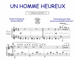 Book cover for Un homme heureux (Collection CrocK'MusiC)