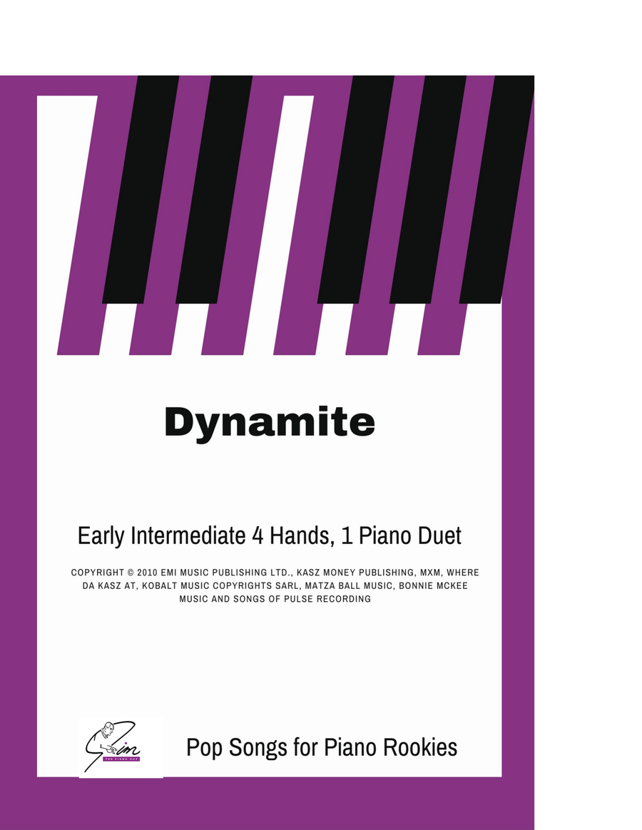 Dynamite Piano Method scores gallery preview page 1