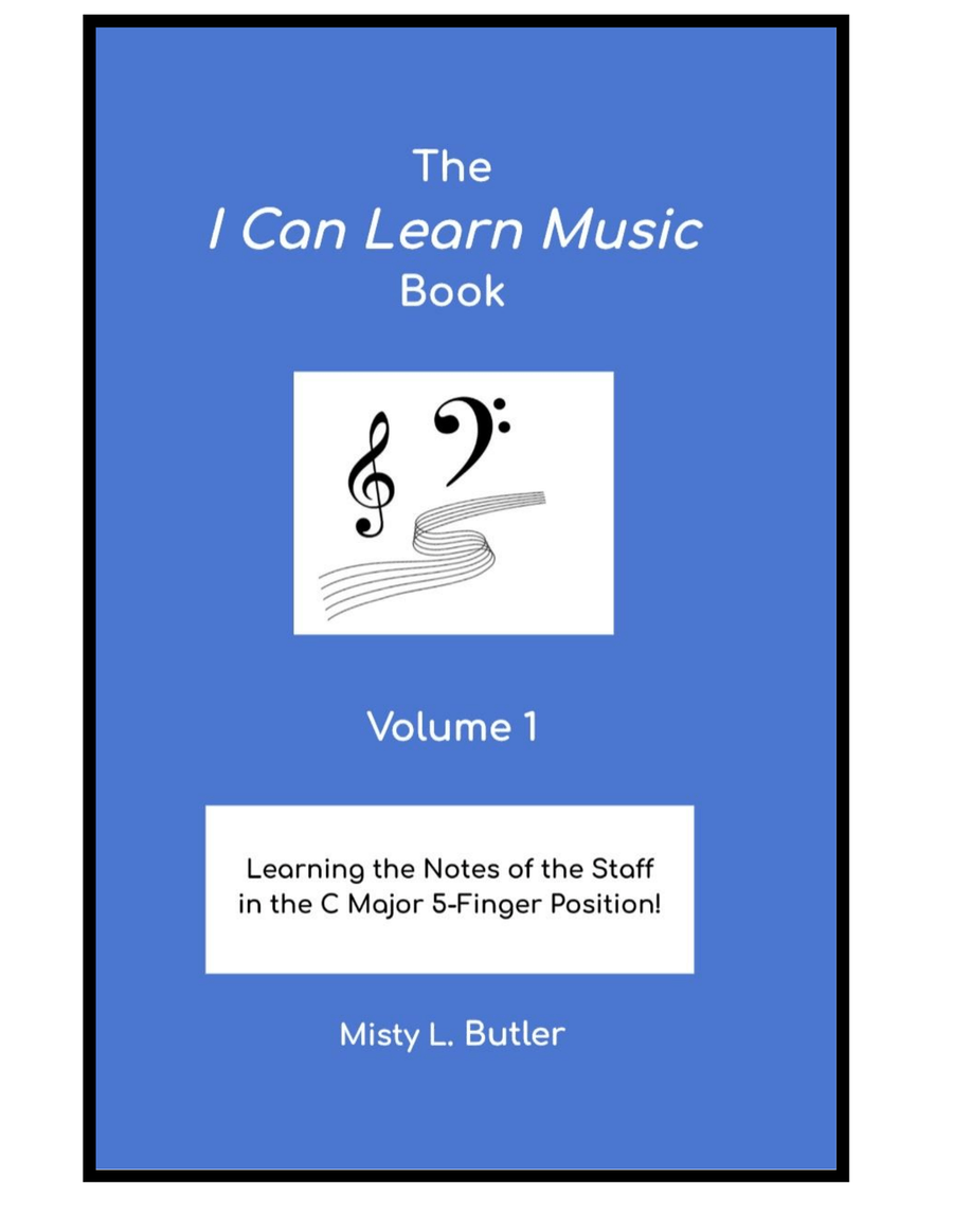The I Can Learn Music Book, Volume 1 Piano Method scores gallery preview page 1