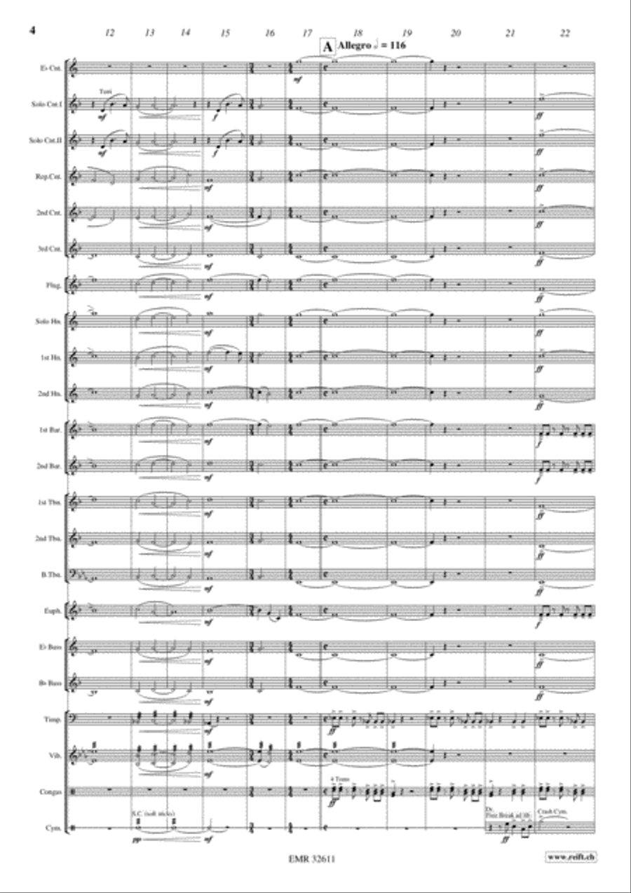 Planes Planes Brass Band scores gallery preview page 5