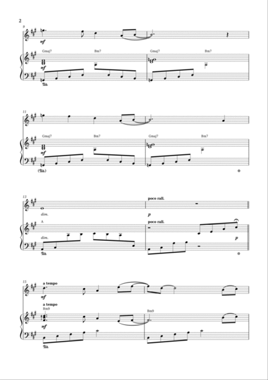 Wet Hands Violin Solo scores gallery preview page 2