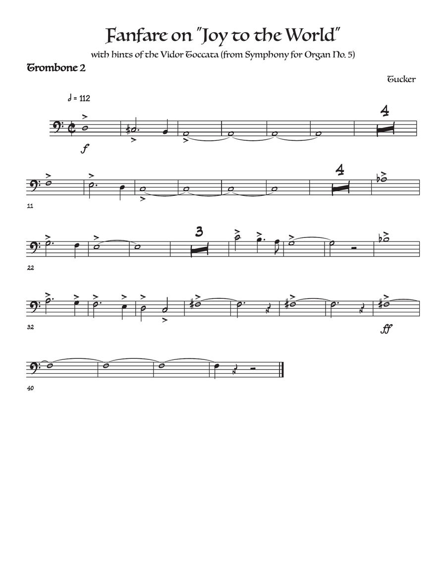 Fanfare on Joy Concert Band scores gallery preview page 6