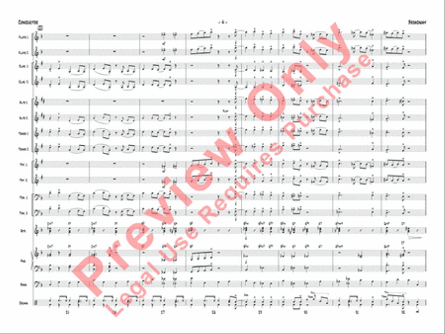 Broadway Jazz Ensemble scores gallery preview page 7
