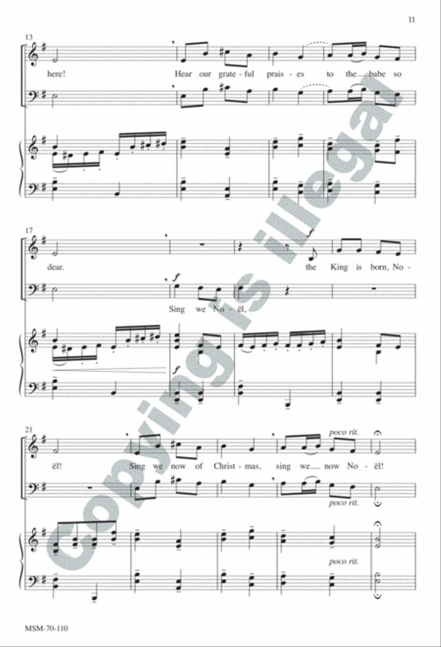 A Carol Suite A Carol Suite SSATBB scores gallery preview page 11
