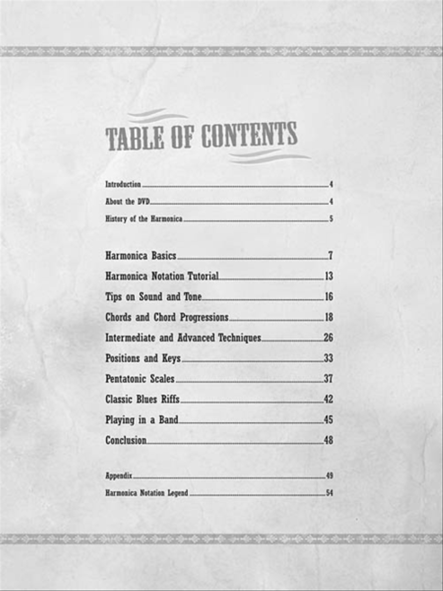 Blues Harmonica Electric Guitar scores gallery preview page 3