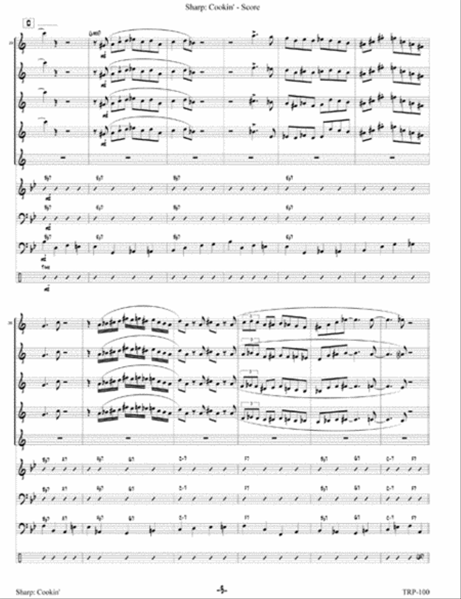 Cookin' Small Ensemble scores gallery preview page 4