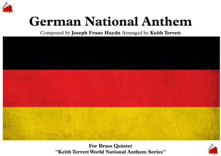 German National Anthem (( "Deutschlandlied") for Brass Quintet image number null