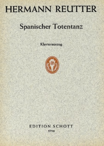 Span Totentanz 2 Med Voices/piano