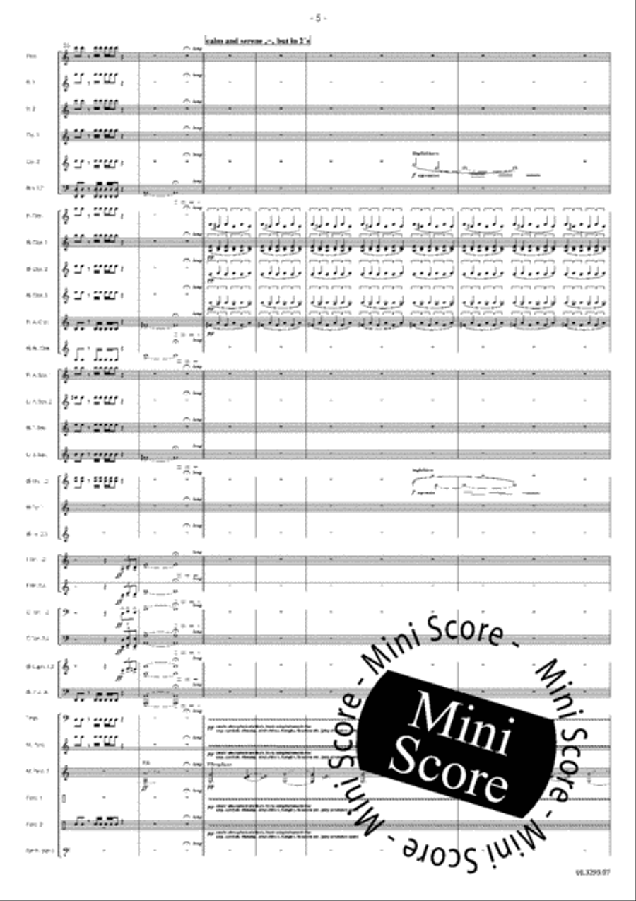 Overture to Avalon Concert Band scores gallery preview page 11